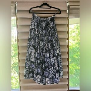 Vintage cotton maxi skirt